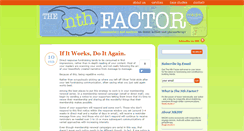 Desktop Screenshot of nthfactor.com